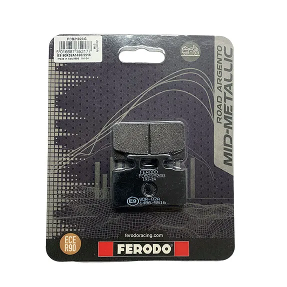 FD-FDB2192AG ΣΕΤ ΤΑΚΑΚΙΑ FERODO FDB2192 ARGENTO