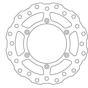 ΔΙΣΚΟΠΛΑΚΑ FERODO ΟΠΙΣΘΙΑ YAMAHA YZ 250 '98-'01 / YZ 250 F '01 / YZ 450 F '20-'22 FMD0258MXR