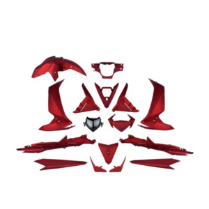 ΚΟΣΤΟΥΜΙ ΣΕΤ ΠΛΑΣΤΙΚΑ SYM VF-185 ΚΟΚΚΙΝΟ MAT