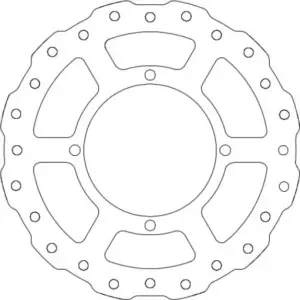 ΔΙΣΚΟΠΛΑΚΑ FERODO ΕΜΠΡΟΣ SUZUKI RM-Z 250 '18-'20 / RM-Z 450 '19-'20 FMD0480MXR