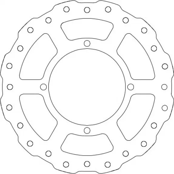 ΔΙΣΚΟΠΛΑΚΑ FERODO ΕΜΠΡΟΣ SUZUKI RM-Z 250 '18-'20 / RM-Z 450 '19-'20 FMD0480MXR