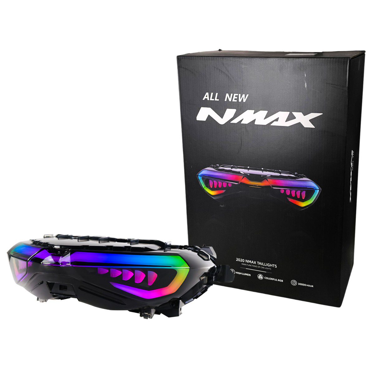 ΦΑΝΑΡΙ ΟΠΙΣΘΙΟ LED RGB MULTICOLOR ΓΙΑ YAMAHA N-MAX '21-'24 V2 (EL) - Image 2