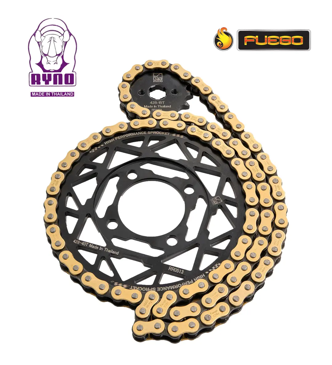 ΑΛΥΣΙΔΟΓΡΑΝΑΖΑ RYNO / FUEGO DAYTONA DY 50 ΜΕ ΧΡΥΣΗ ΕΝΙΣΧΥΜΕΝΗ ΑΛΥΣΙΔΑ