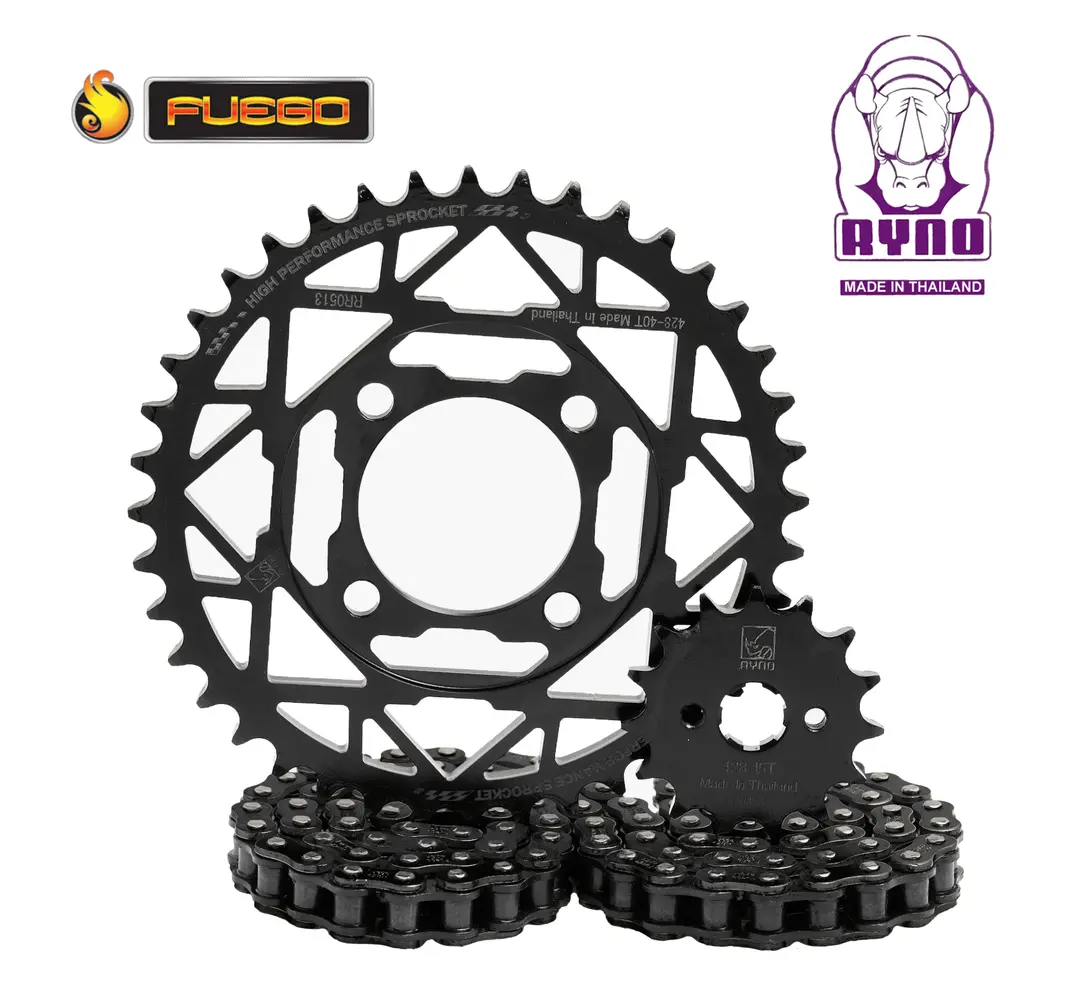 ΑΛΥΣΙΔΟΓΡΑΝΑΖΑ RYNO / FUEGO DAYTONA VELOS 125 ΜΕ ΕΝΙΣΧΥΜΕΝΗ ΑΛΥΣΙΔΑ