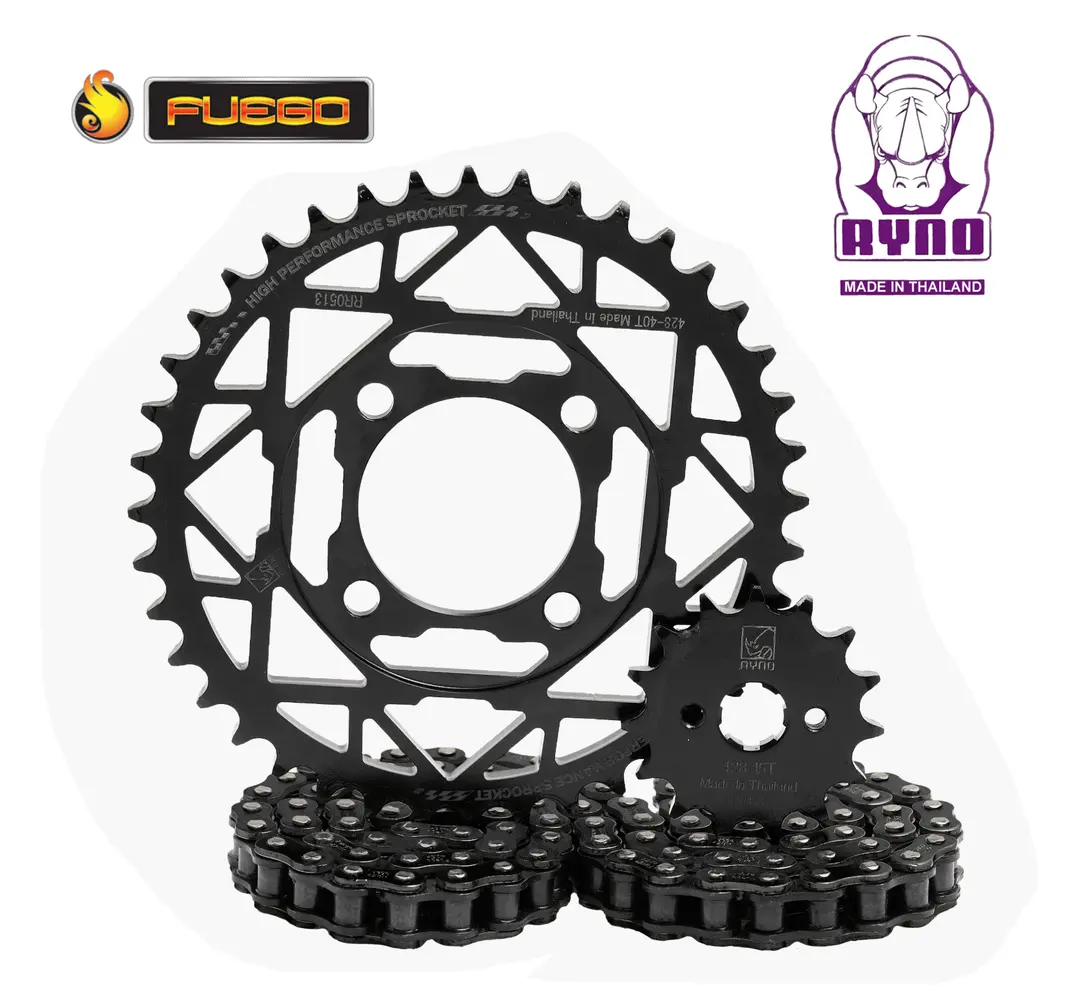 ΑΛΥΣΙΔΟΓΡΑΝΑΖΑ RYNO / FUEGO KAWASAKI KAZE 115 S '13 (428) ΜΕ ΕΝΙΣΧΥΜΕΝΗ ΑΛΥΣΙΔΑ