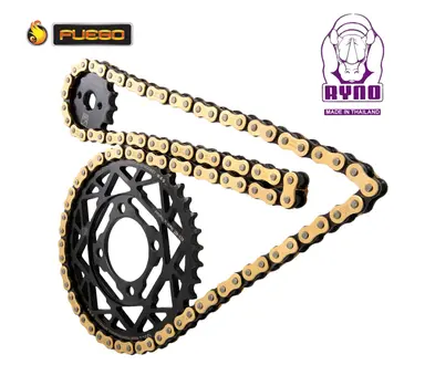 ΑΛΥΣΙΔΟΓΡΑΝΑΖΑ RYNO / FUEGO YAMAHA CRYPTON T 110 ΜΕ ΧΡΥΣΗ ΕΝΙΣΧΥΜΕΝΗ ΑΛΥΣΙΔΑ
