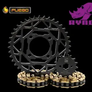 ΑΛΥΣΙΔΟΓΡΑΝΑΖΑ RYNO / FUEGO YAMAHA CRYPTON-S 115 (428) ΜΕ ΧΡΥΣΗ ΕΝΙΣΧΥΜΕΝΗ ΑΛΥΣΙΔΑ