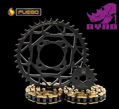 ΑΛΥΣΙΔΟΓΡΑΝΑΖΑ RYNO / FUEGO YAMAHA CRYPTON-S 115 (428) ΜΕ ΧΡΥΣΗ ΕΝΙΣΧΥΜΕΝΗ ΑΛΥΣΙΔΑ