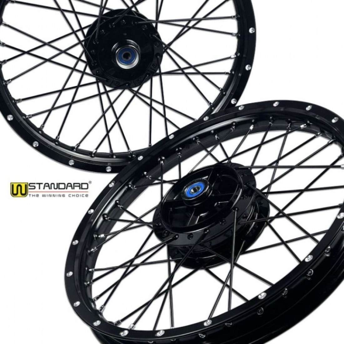 ΖΑΝΤΕΣ W-STANDARD ΜΑΥΡΕΣ ΜΕ ΜΑΥΡΕΣ ΑΚΤΙΝΕΣ ΤΡΥΠΗΤΕΣ HONDA ASTREA GRAND 100
