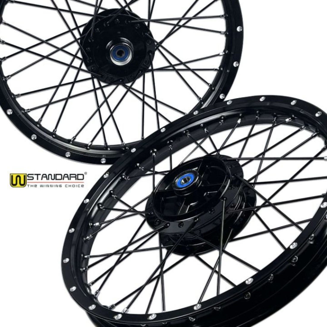 ΖΑΝΤΕΣ W-STANDARD ΜΑΥΡΕΣ ΜΕ ΜΑΥΡΗ ΑΚΤΙΝΑ ΤΡΥΠΗΤΗ HONDA INNOVA 125 ΚΑΡΜΠΥΡΑΤΕΡ / HONDA INNOVA 125 INJECTION
