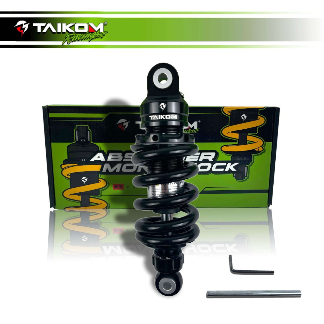 ΑΜΟΡΤΙΣΕΡ TAIKOM V2 ΜΑΥΡΟ 1600LB 230MM ΡΥΘΜΙΖΟΜΕΝΟ HONDA GTR 150