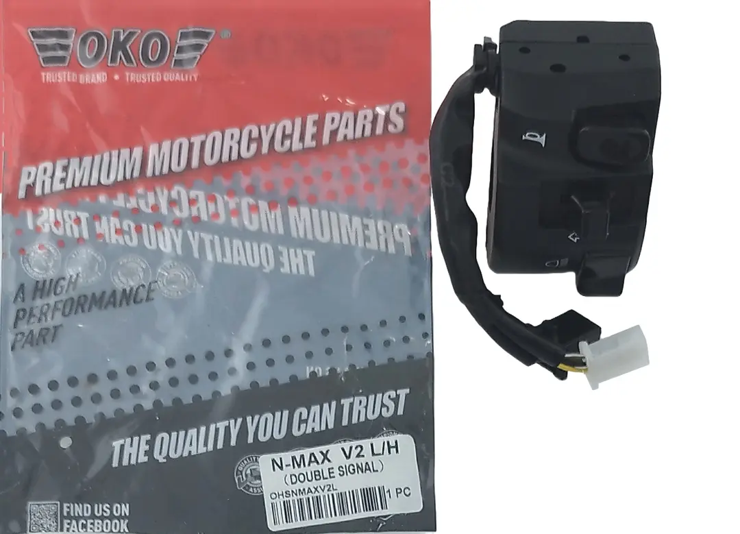 ΔΙΑΚΟΠΤΗΣ ΣΚΡΙΠ ΤΙΜΟΝΙΟΥ ΑΡΙΣΤΕΡΟΣ ΓΙΑ YAMAHA N-MAX 125 '15-'19 OKO (BE)