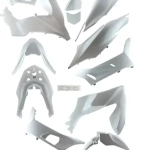 ΚΟΣΤΟΥΜΙ ΣΕΤ ΠΛΑΣΤΙΚΑ HONDA PCX 150 '21-'23 14 ΤΕΜΑΧΙΑ ΛΕΥΚΟ TAIWAN (BE)