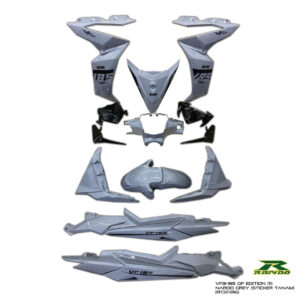 ΚΟΣΤΟΥΜΙ ΠΛΑΣΤΙΚΑ ΣΕΤ ΓΙΑ SYM VF 185 NARDO GREY GP EDITION RAPIDO