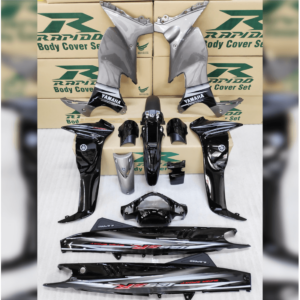 ΚΟΣΤΟΥΜΙ ΠΛΑΣΤΙΚΑ ΣΕΤ ΓΙΑ YAMAHA Z 125 BLACK / SILVER RAPIDO