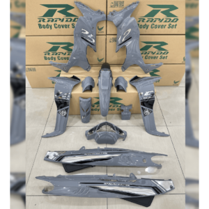 ΚΟΣΤΟΥΜΙ ΠΛΑΣΤΙΚΑ ΣΕΤ ΓΙΑ YAMAHA Z 125 NARDO GREY RAPIDO