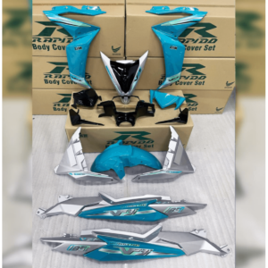 ΚΟΣΤΟΥΜΙ ΠΛΑΣΤΙΚΑ ΣΕΤ ΓΙΑ SYM VF 185 CYAN MINT VF3 RAPIDO