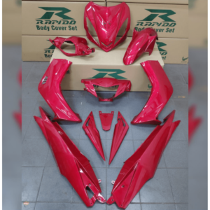 ΚΟΣΤΟΥΜΙ ΠΛΑΣΤΙΚΑ ΣΕΤ ΓΙΑ YAMAHA CRYPTON-X 135 RED NO STICKERS RAPIDO