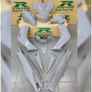 ΚΟΣΤΟΥΜΙ ΠΛΑΣΤΙΚΑ ΣΕΤ ΓΙΑ YAMAHA CRYPTON-X 135 NARDO GREY NO STICKERS RAPIDO
